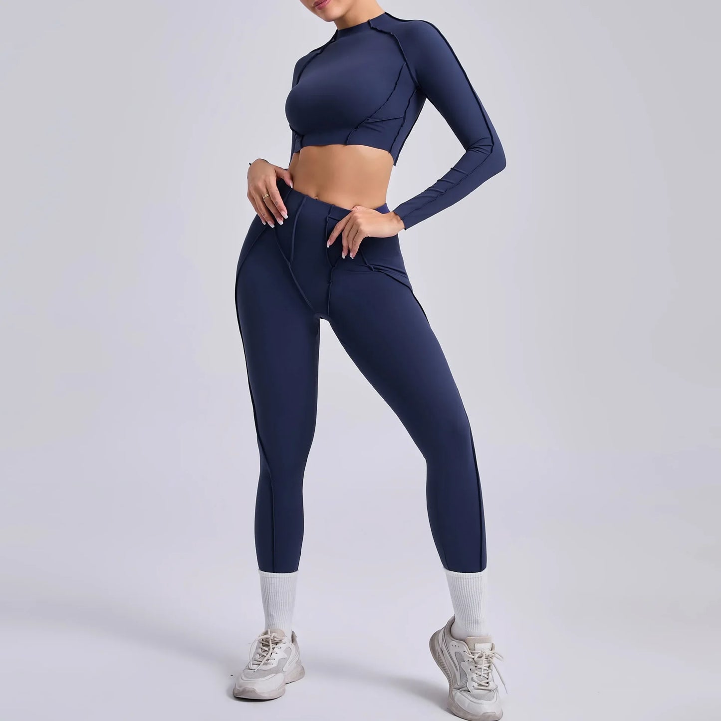 Yoga Sets Long-sleeved