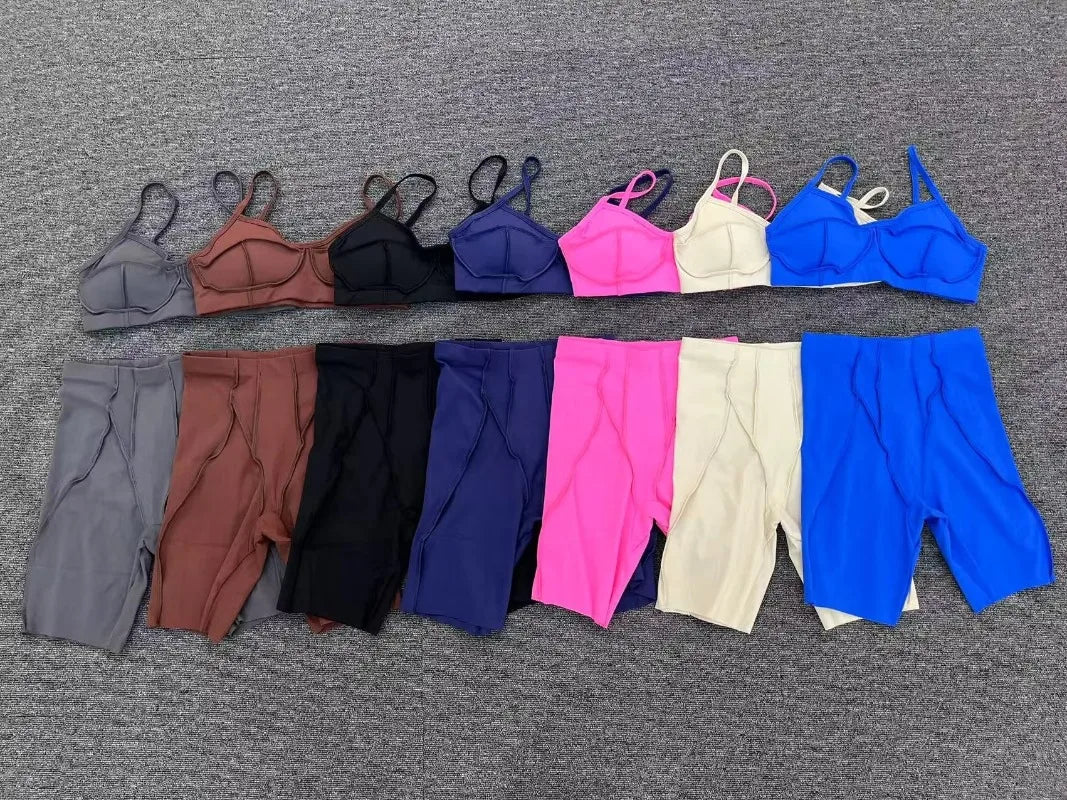 Yoga Shorts Sets