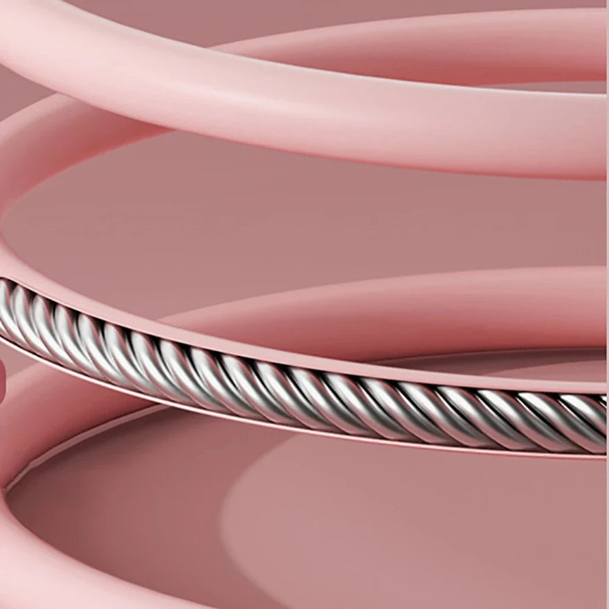 Electronic counting jump rope