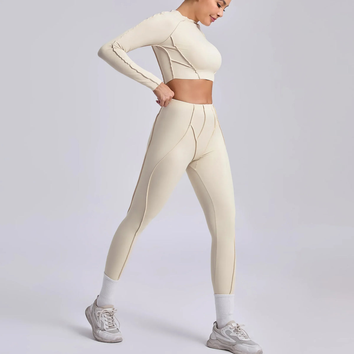 Yoga Sets Long-sleeved