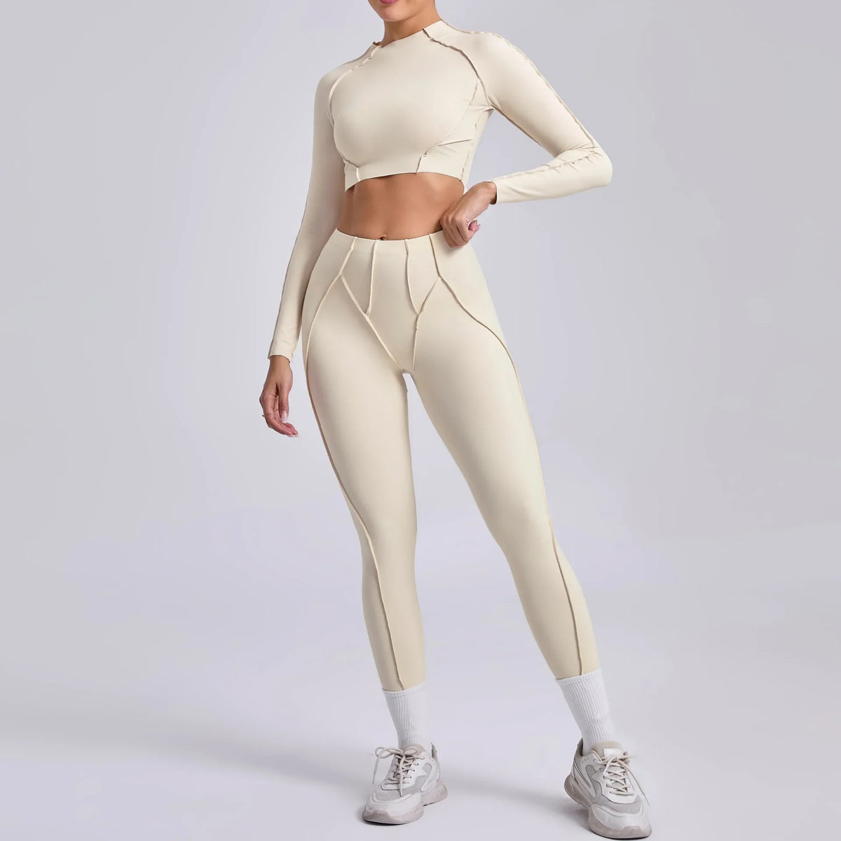 Yoga Sets Long-sleeved